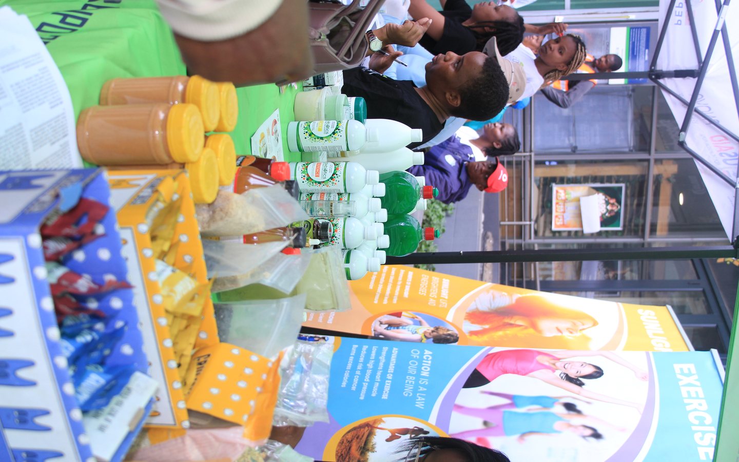 Eden Lifestyle Centre community outreach display