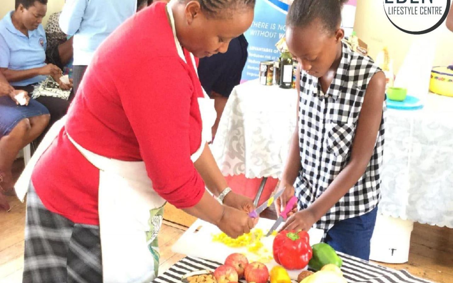 Eden Lifestyle Centre healthy living demonstration